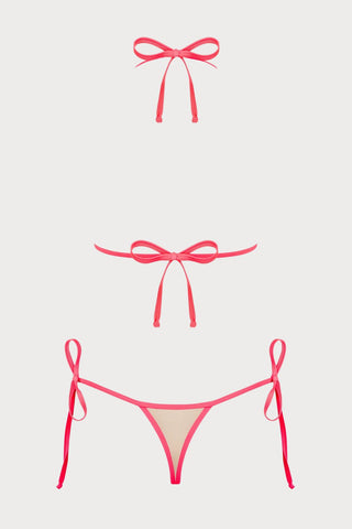 Playa del Amor Sheer Bikini Set