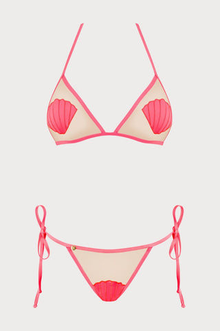 Playa del Amor Sheer Bikini Set