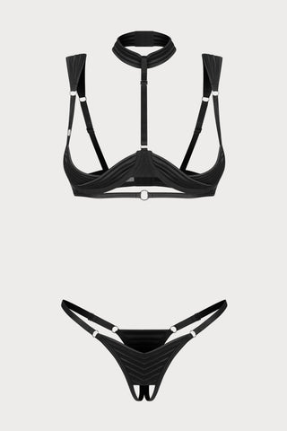 Roccele Open Bra & Thong