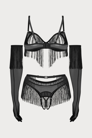 Rossy Open Fringe Set