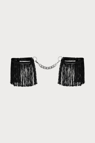 Obsessive Sherila Fringe Cuffs - Naughty Knickers