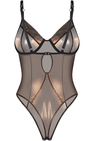 Obsessive Soranna Crotchless Thong Bodysuit