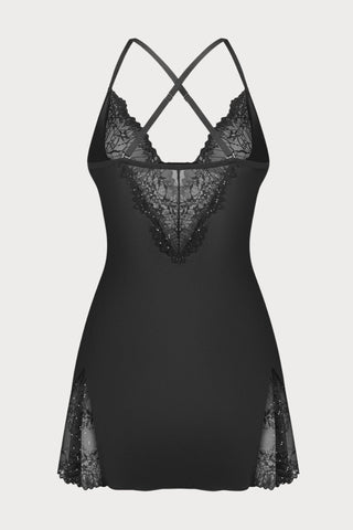 Obsessive Sparkly Night Babydoll & Thong