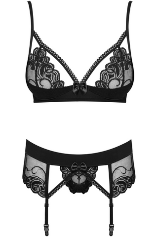 Obsessive Wonderia 3 Piece Set Black