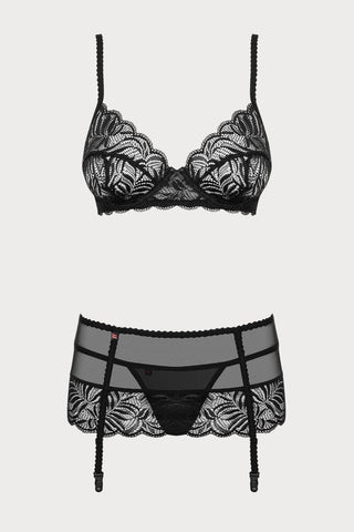 Obsessive Contica 3-Piece Lingerie Set