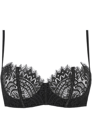 Prelude The Black Swan Underwired Bra with Swarovski Crystals