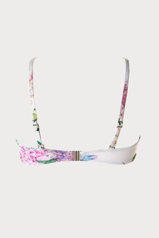 English Rose Bandeau Bikini Top