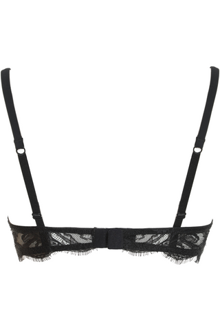 Prelude Love Glows Underwired Push Up Bra Black