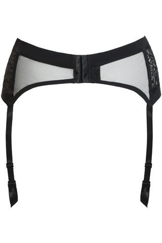 Prelude Love Glows Suspender Belt Black