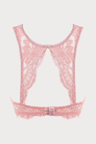 Marlene Fantasy Bra with Swarovski Crystals in Pink