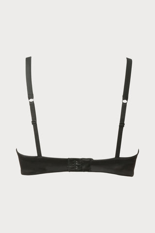 Marlene Underwired Bra with Swarovski Crystals in Black
