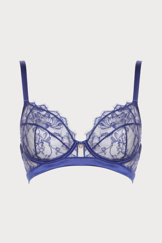 Pearl Blue Full Cup Bra