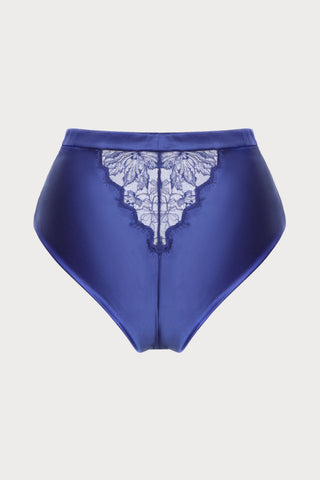 Pearl Blue High Waist Brief