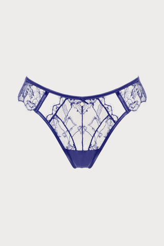 Pearl Blue Thong