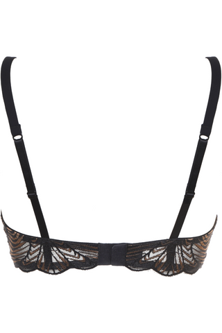 Prelude Seduction Black Lace Underwired Bra