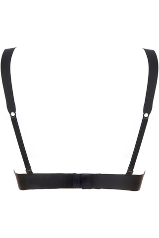 Prelude Black Lace Seduction Wireless Triangle Bra