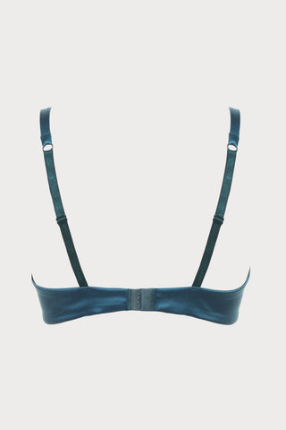 Venus Teal Balcony Bra