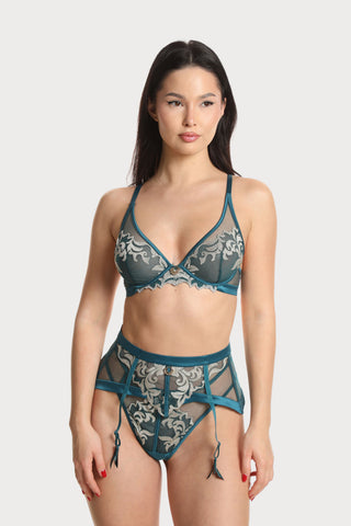 Prelude Venus Teal Tanga Thong