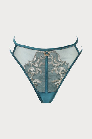 Venus Teal Thong