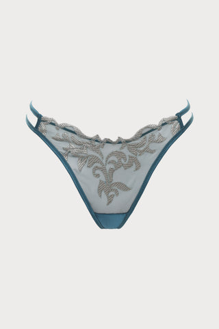 Venus Teal Mini Thong