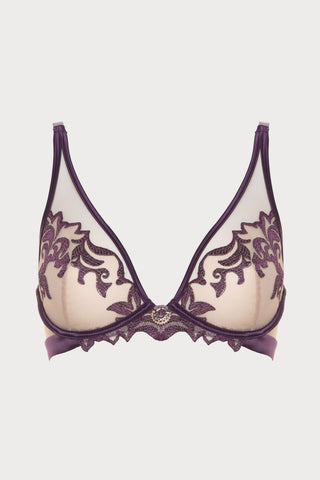 Venus Violet Wired Triangle Bra