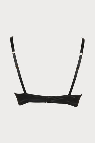 You Want It Darker Underwire Triangle Bra