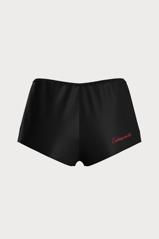 Scandale Dédicace Satin Shorty Black
