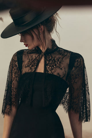 Scandale Inspiration Divine Wool Hat Black