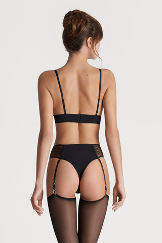 Scandale Nuit Fauve Triangle Bra Black