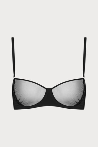 Scandale Nuit Fauve Wire Bra Black