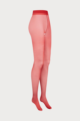 Scandale Obsession Open Tights 40 Denier in Red
