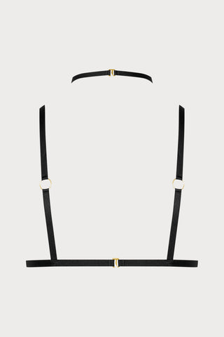 Scandale Parure Signature Choker Harness Black