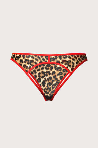 Scandale Sauvage Open Brief Leopard