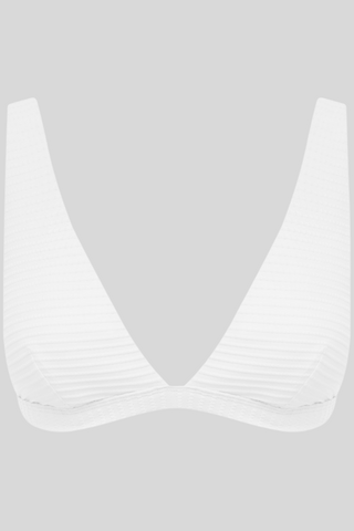 Sea Level Spinnaker Longline Bikini Top White