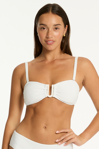 Sea Level Spinnaker U Bar Multiway Bandeau Bikini Top - Naughty Knickers
