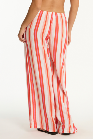Sea Level West Coast Cotton Beach Pants Coral