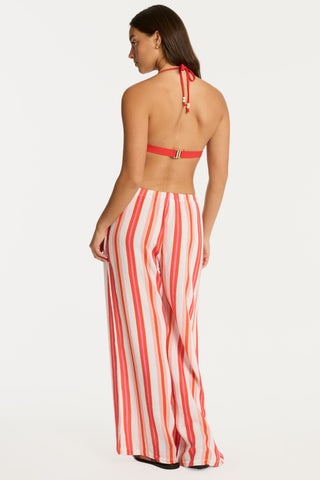 West Coast Coral Cotton Beach Pants