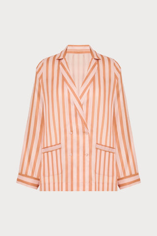 Caprice Satin Long Sleeve Pyjama Shirt