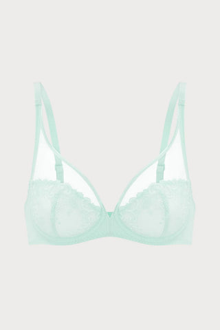 Simone Pérèle Délice Sea Green Plunge Bra