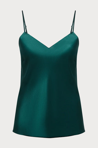 Love Me Emerald Silk Top