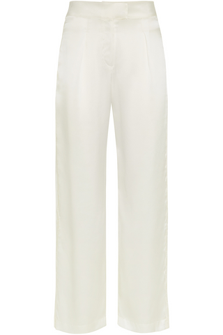 Simone Pérèle Love Me Natural Silk & Embroidery Trousers