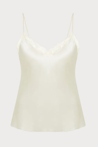 Love Me Natural Silk & Embroidery Top