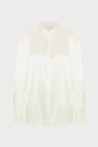Love Me Natural Silk & Embroidery Shirt