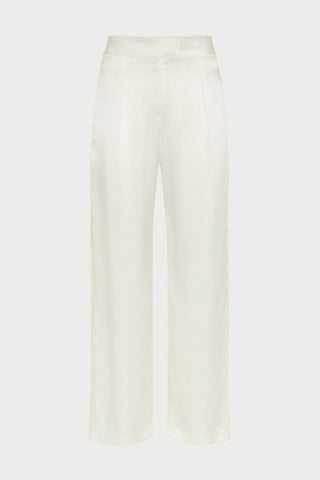 Love Me Natural Silk & Embroidery Trousers