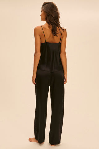Simone Pérèle Love Me Black Silk Top - Luxury Silk Camisole