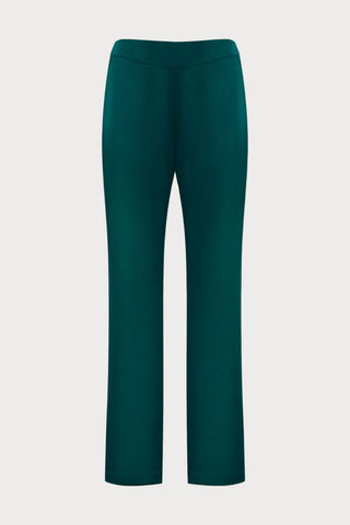 Love Me Emerald Silk Trousers