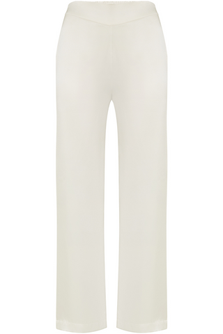Simone Pérèle Love Me Ivory Silk Trousers - Luxury Pyjama Bottoms