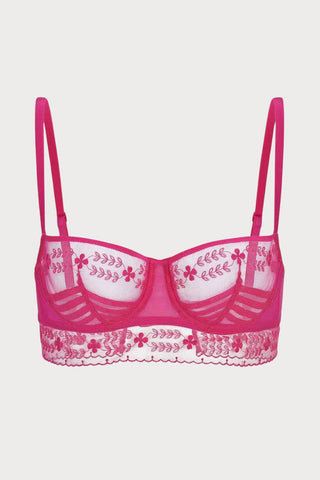 Simone Pérèle Marthe Half Cup Underwired Bra Pink