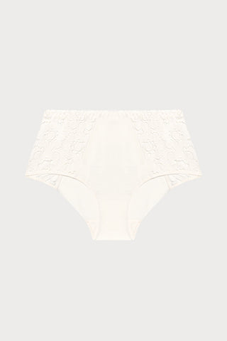 Oisive High Waist Brief Natural, Size 4 (UK 14-16)