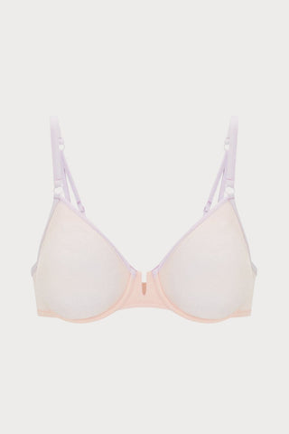 Simone Pérèle Rosalie Moulded Underwired Bra Petal Powder